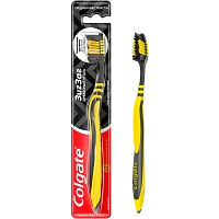 Зубная щетка COLGATE Зигзаг Древесный Уголь средняя