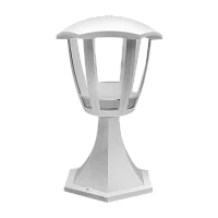 Светильник садово-парковый Camelion PP5104 «Валенсия 1» 60W 230V E27 IP44 белый (1/8)