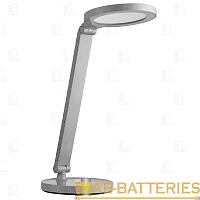 Светильник настольный Camelion KD-824 9W 230V 1LED на основании сенс. рег.ярк./цвета белый (1/6)