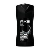 Гель для душа мужской AXE BLACK 250мл (1/6)