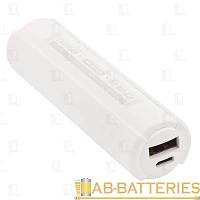 Внешний аккумулятор WK WP-036 Mark 2600mAh 1.0A 1USB белый (1/80)