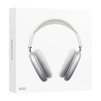 Наушники полноразмерные Borofone BO22 Plus Elegant BT bluetooth 5.4 с микр. серебряный (1/40)