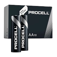 Батарейка Duracell Procell CONSTANT LR6 AA BOX10 Alkaline 1.5V (10/100/37400)