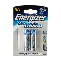 Батарейка Energizer Ultimate FR6 AA BL2 Lithium 1.5V (2/24)