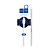 Кабель HOCO X20 USB (m)-Lightning (m) 1.0м 2.4A ПВХ белый (1/30/300)