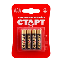 Батарейка Старт LR03 AAA BL4 Alkaline 1.5V (4/40/720)