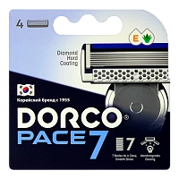 Сменные кассеты DORCO "PACE7" 7 лезвий 4шт. (цена за 1 шт) (4/96)