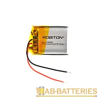 Аккумулятор ROBITON LP402025 3.7В 150мАч PK1