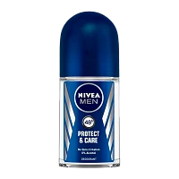 Дезодорант мужской Nivea Protect & Care роликовый 50мл (1/6)