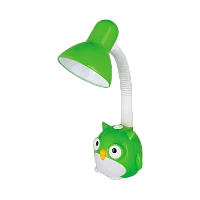Светильник настольный Camelion KD-380 40W 230V E27 на основании 1.5м с выключателем зеленый (1/12)