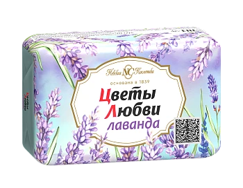 Мыло Невская Косметика Цветы любви Лаванда 90г (1/72)