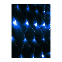 Гирлянда Космос 240LED 1.8м лампочки сетка 8 режимов с контроллером синий (1/40)