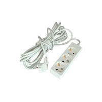 Удлинитель Прогресс Standard 3р.С/З 10A 7.0м 3x1мм² белый (1/20)