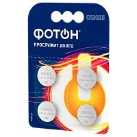 Батарейка Фотон CR2025 BL4 Lithium 3V (4/80/480)