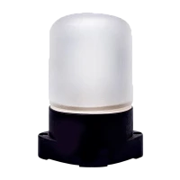 Светильник влагозащищенный Camelion 1501 60W 230V E27 IP54 137мм черный (1/15)