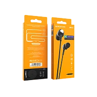 Наушники внутриканальные Borofone BM36 с микр. черный (1/76/304)