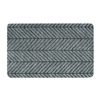 Коврик придверный Рыжий кот DM1 50x80см серый (1/10)