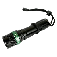 Фонарь универсальный Ultraflash E142 3W 1LED от батареек IP66 3 режима+ZOOM черный (1/24/48)