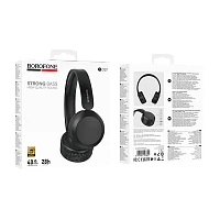 Наушники полноразмерные Borofone BO37 bluetooth 5.4 с микр. черный (1/60)