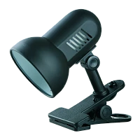 Светильник настольный Camelion H-035 40W 220V E27 прищепка черный (1/12)