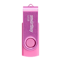 Флеш-накопитель Smartbuy Twist 32GB USB2.0 пластик розовый