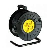 Удлинитель Прогресс на катушке 4р.С/З 16A 30.0м 3x1.5мм² черный