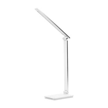 Светильник настольный Ultraflash UF-834 8W LED 3 ур.ярк.+димируемый USB белый (1/30)