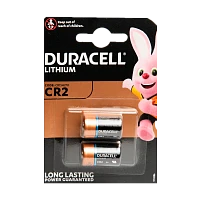 Батарейка Duracell CR2 BL2 Lithium 3V (2/20/100)