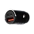 *Автомобильное З/У GoPower GPQC12 1USB+1Type-C 22.5W Mini черный (1/100)
