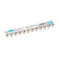 Колодка клеммная Smartbuy 6А 6мм 12 секций белый (1/10)