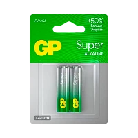 Батарейка GP Super G-Tech LR6 AA BL2 Alkaline 1.5V (2/20/160)