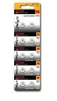 Батарейка Kodak G3/LR736/LR41/392A/192 BL10 Silver Oxide 1.5V (10/100/1000)