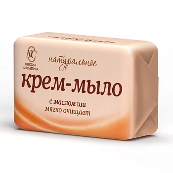 Мыло Невская Косметика Натуральное с маслом Ши 90г (1/72)