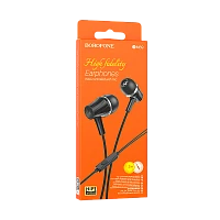 Наушники внутриканальные Borofone BM69 с микр. черный (1/76/304)