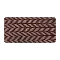 Коврик придверный Рыжий кот DM12 67х140см коричневый (1/10)