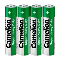 Батарейка Camelion Super R03 AAA Shrink 4 Heavy Duty 1.5V (4/60/1200/84000)
