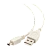 Кабель Smartbuy K-640 USB (m)-miniUSB (m) 1.8м 2.1A силикон прозрачный (1/200)
