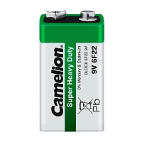 Батарейка Camelion Super Крона 6F22 Shrink 1 Heavy Duty 9V (1/12/480)