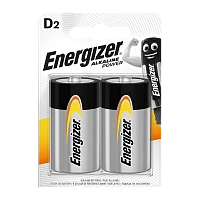Батарейка Energizer Alkaline power LR20 D BL2 Alkaline 1.5V (2/12)