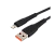 *Кабель GoPower GP07L USB (m)-Lightning (m) 2.4A силикон черный (1/200/800) 