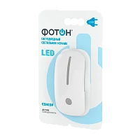 Ночник Фотон NM-200L LED 220V в розетку белый (1/10/90)