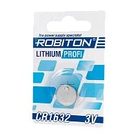 Батарейка Robiton PROFI CR1632 BL1 Lithium 3V (1/40/1800)