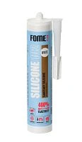 Герметик FOME FLEX Sanitary Silicon 102 310мл силиконовый белый (1/12)