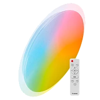 Светильник настенно-потолочный Космос GALAXY Premium 75W 230V LED накладной RGB пульт ДУ белый (1/5)