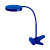 Светильник настольный ЭРА NLED-435 4W 220V 6LED IP20 прищепка синий (1/6)