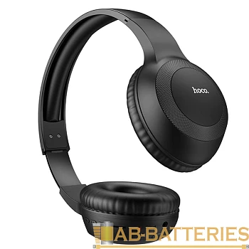 Наушники полноразмерные HOCO W29 bluetooth 5.0 с микр. microSD черный (1/30)