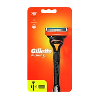Бритва Gillette "FUSION" 5 лезвий 2 кассеты с триммером ENG (1/6)
