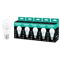 Лампа светодиодная Camelion A70 E27 15W 4000К груша Premium матовая