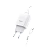 Сетевое З/У HOCO C73A 2USB 2.1A с кабелем microUSB белый (1/30/180)