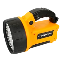 Фонарь туристический Ultraflash UF3712LED 2.5W 19LED+8SMD от аккумулятора IP22 черный желтый (1/20)